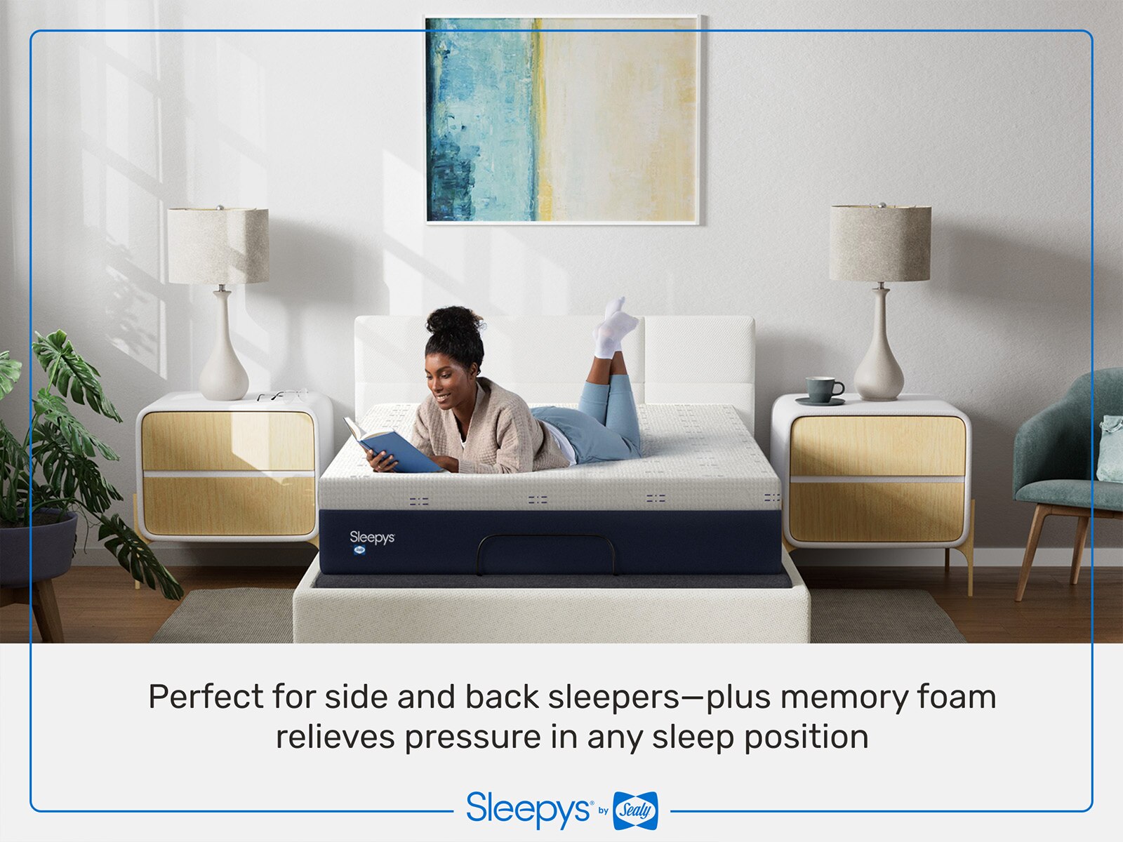 By Sealy Memory Foam Plush Mattress